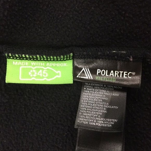 The North Face Denali Fleece Jacket Size Womens Medium Black Full Zip Hooded TNF - Picture 4 of 4